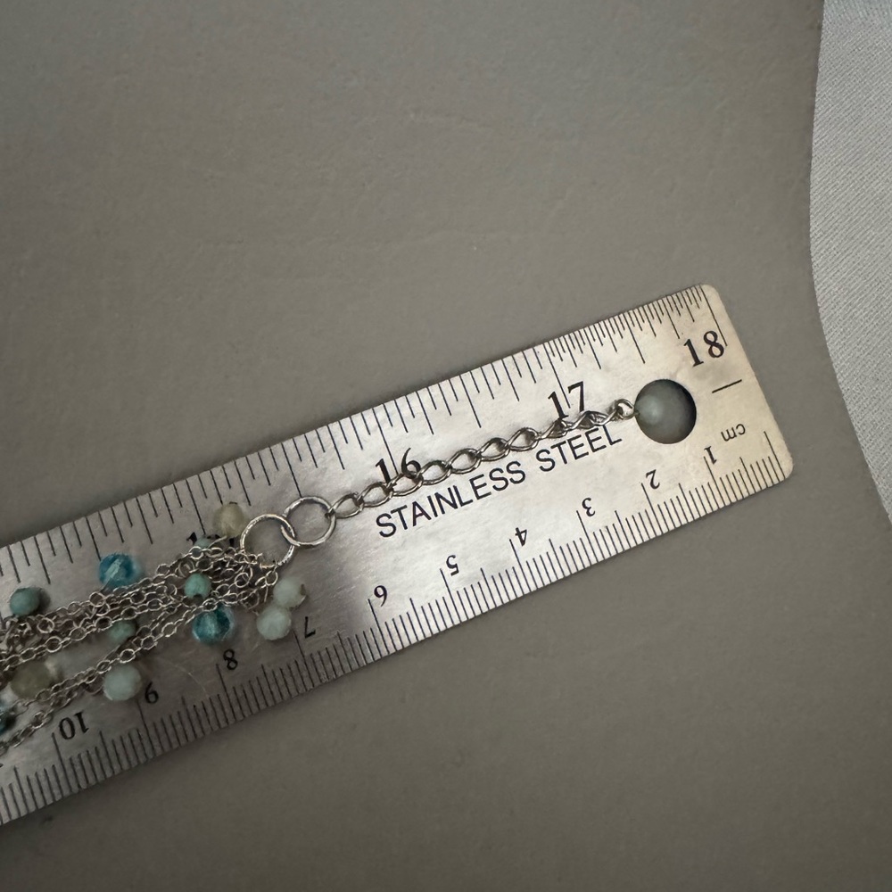 Unique 7 strand beaded necklace - Picture 4 of 4